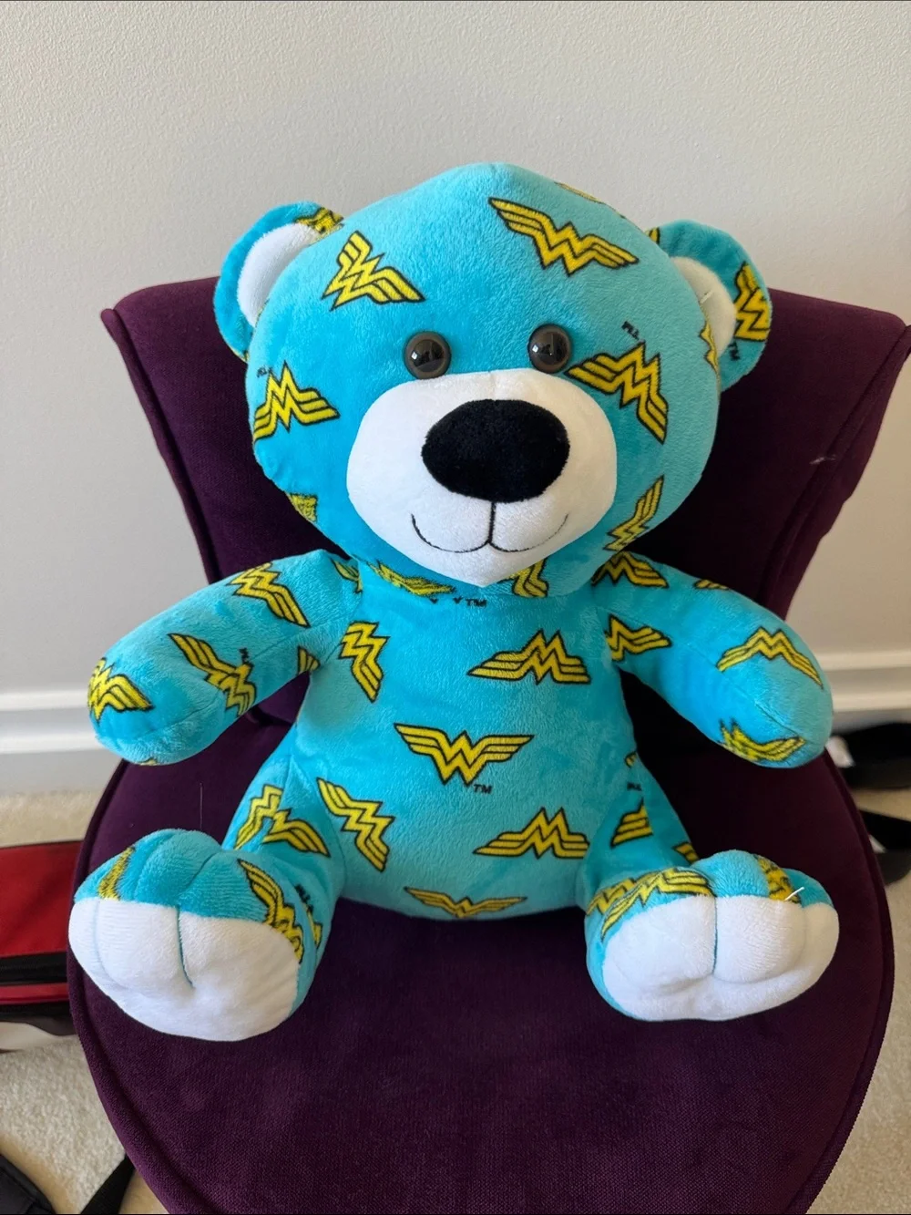 Blue Plush Bear - Licensed Kids Toy